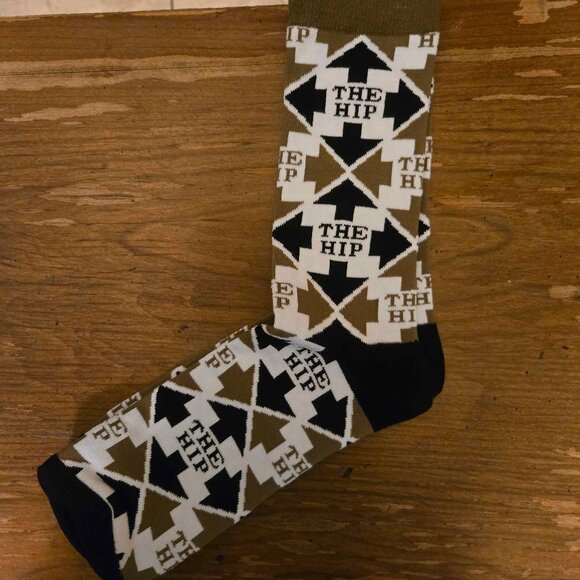 The Tragically Hip "The Hip" Official Argyle Socks - Picture 1 of 3